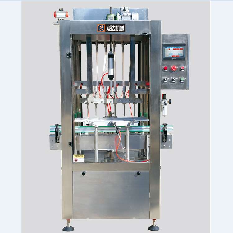 发达包装厂家直供全自动定量式油类饮料液体灌装机